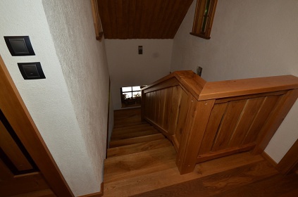 Chalupa Krkonoe - bazn a sauna - ern hora