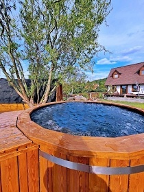 Chalupa sauna a koupac sud - Jizersk hory