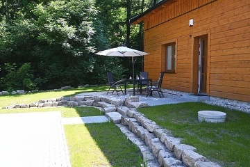 Chata u potoka - SPA vířivka - Hostýnské vrchy