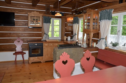 Roubenka Krkonoe - bazn a koupac sud