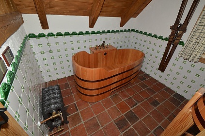 Roubenka Krkonoe - bazn a koupac sud