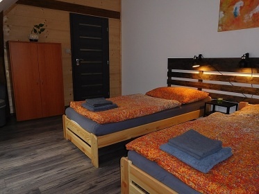 Roubenka wellness a vinný sklep - východní Čechy