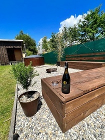 Wellness chata s baz�nem - hrad Nov� Hrady