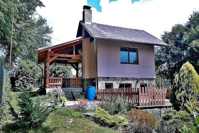 Chata Hutě u Bechyně - Lužnice - jižní Čechy