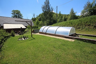 Chalupa s bazénem v Jeseníkách - Kamenec