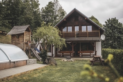 Chata wellness a bazn - Kamenec - Hanuovice