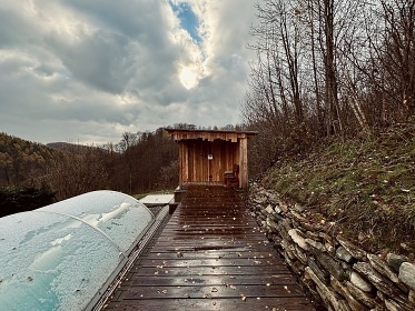 Chata wellness a bazn - Kamenec - Hanuovice