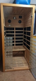 Chata �hlava - baz�n a sauna - �umava - Klatovsko