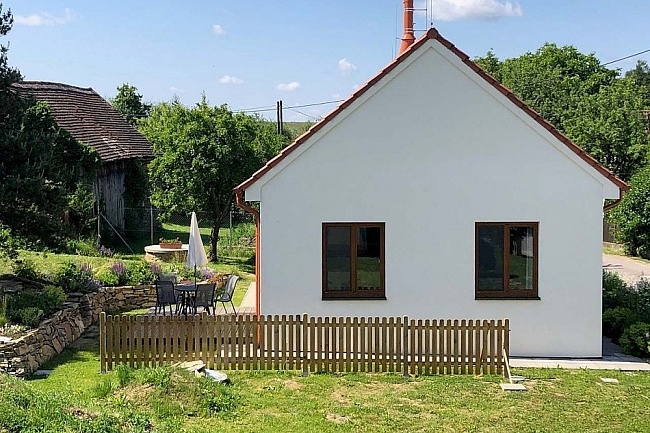 Chalupa NP Podyj - zmek Vranov a hrad Btov