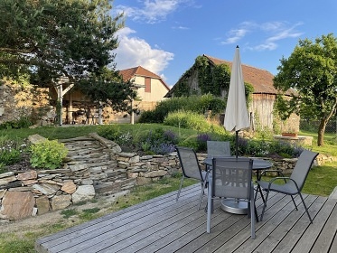 Chalupa NP Podyj - zmek Vranov a hrad Btov