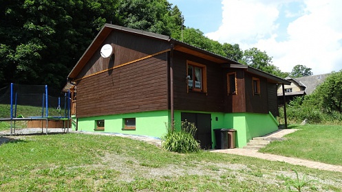 Chata s baznem - Zlat Hory - Dlouh Strn