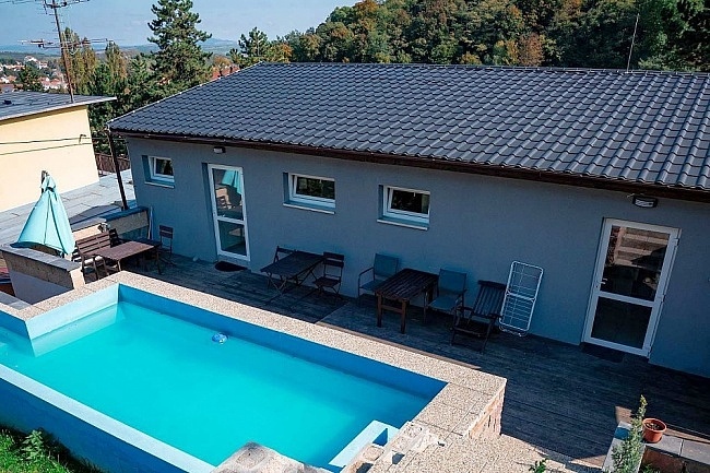 Chata s baznem - Bl Karpaty - Klobouky u Brna