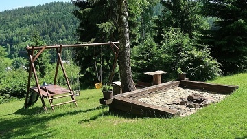 Krkonosk chalupa - bazn a sauna - Mechovice