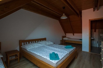 Chalupa s baz�nem - P�lava - p�ehrada Nov� Ml�ny