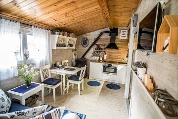 Chata s baz�nem - Lu�nice - Plan� nad Lu�nic�