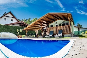 Chata s bazénem - Lužnice - Planá nad Lužnicí