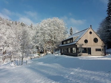Dřevostavba Jizerské hory - chalupa Bedřichov