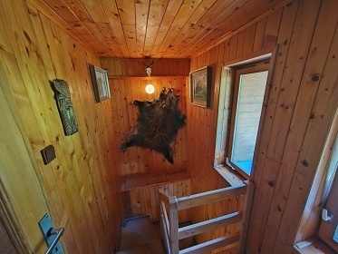 Chata u p�ehrady Vranov - hrad Corn�tejn a B�tov