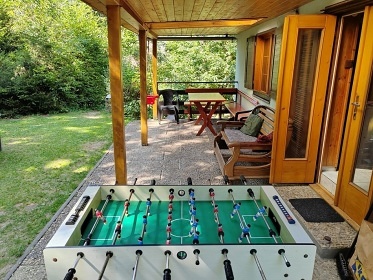 Chata u p�ehrady Vranov - hrad Corn�tejn a B�tov