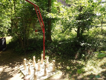 Chata u p�ehrady Vranov - hrad Corn�tejn a B�tov