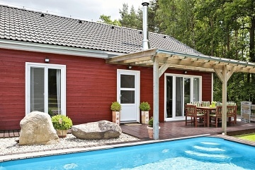 Chata Bungalov s bazénem - Lužnice - Třeboňsko