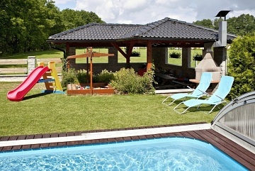 Chata Bungalov s bazénem - Lužnice - Třeboňsko