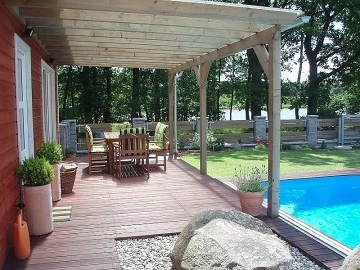 Chata Bungalov s bazénem - Lužnice - Třeboňsko