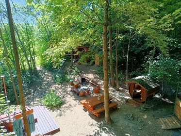 Wellness glamping cedrová sauna - Kralický Sněžník