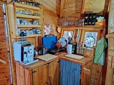 Wellness glamping cedrová sauna - Kralický Sněžník