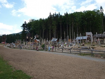 Wellness glamping cedrová sauna - Kralický Sněžník