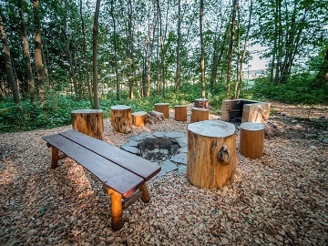 Wellness glamping cedrová sauna - Kralický Sněžník