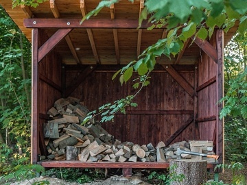 Wellness glamping cedrová sauna - Kralický Sněžník