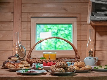 Wellness glamping cedrová sauna - Kralický Sněžník