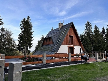 Chata Krušné hory - Alšovka - přehrada Přísečnice