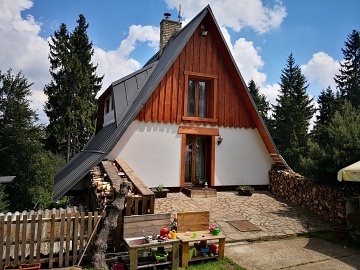 Chata Krušné hory - Alšovka - přehrada Přísečnice