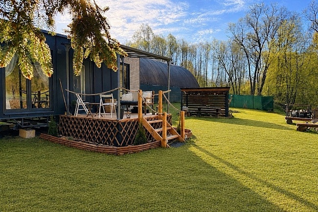 Glamping Blansk� les - Maringotka �esk� Krumlov