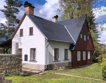 Chalupa Jizerky - kachlov kamna - Jindichov