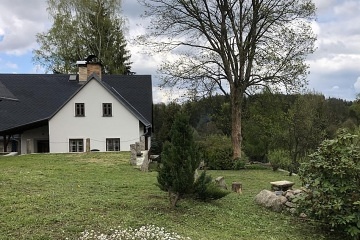 Chalupa Jizerky - kachlov kamna - Jindichov