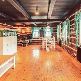 Chalupa Jizerky - kachlov kamna - Jindichov