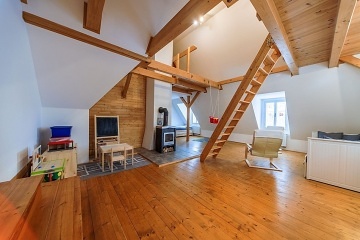 Chalupa Jizerky - kachlov kamna - Jindichov