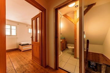 Chalupa Jizerky - kachlov kamna - Jindichov