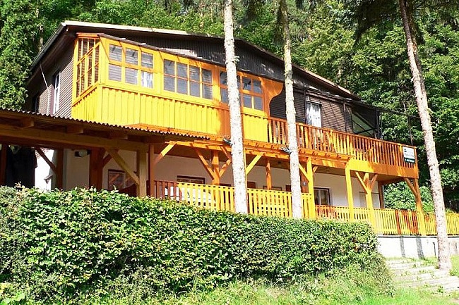 Chata u z�toky - Vranovsk� p�ehrada - Vranov