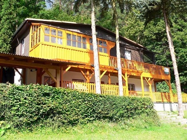 Chata u z�toky - Vranovsk� p�ehrada - Vranov