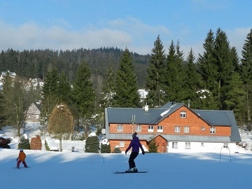 Chalupa Mumlavsk vodopdy - ertova hora