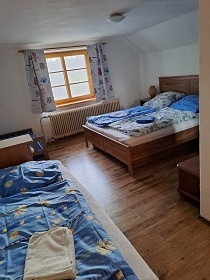 Chalupa s baznem - Lipensk jezero - jin echy