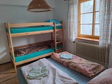 Chalupa s baznem - Lipensk jezero - jin echy