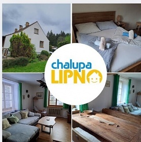 Chalupa s baz�nem - Lipensk� jezero - ji�n� �echy