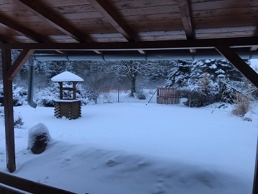 Chalupa s baznem - Lipensk jezero - jin echy