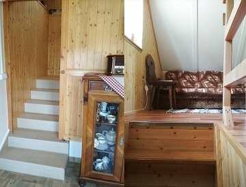 Chata u lesa �esk� r�j - hrad Trosky - Vald�tejn