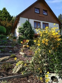 Chata u lesa �esk� r�j - hrad Trosky - Vald�tejn